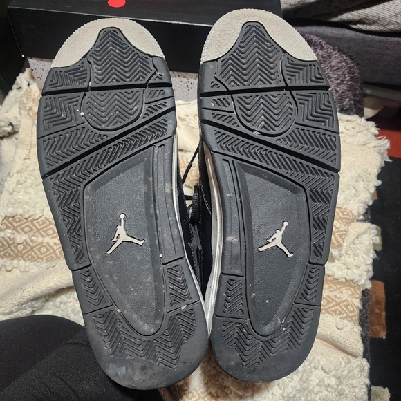 Size 8.5 Mens - Jordan 4 Retro LS Oreo 2015 - Womens 10 - Picture 8 of 10